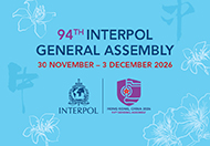 94th INTERPOL General Assembly (This link will pop up in a new window)